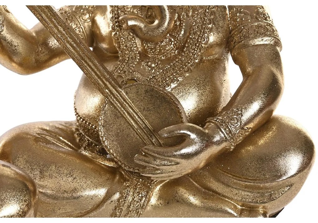 Διακοσμητική Φιγούρα DKD Home Decor Ρητίνη Ινδός (31 x 15,5 x 30 cm) (3 Μονάδες)