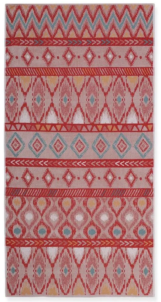 Πετσέτα Θαλάσσης Persea Orange Nef-Nef Θαλάσσης 100x180cm 100% Cotton