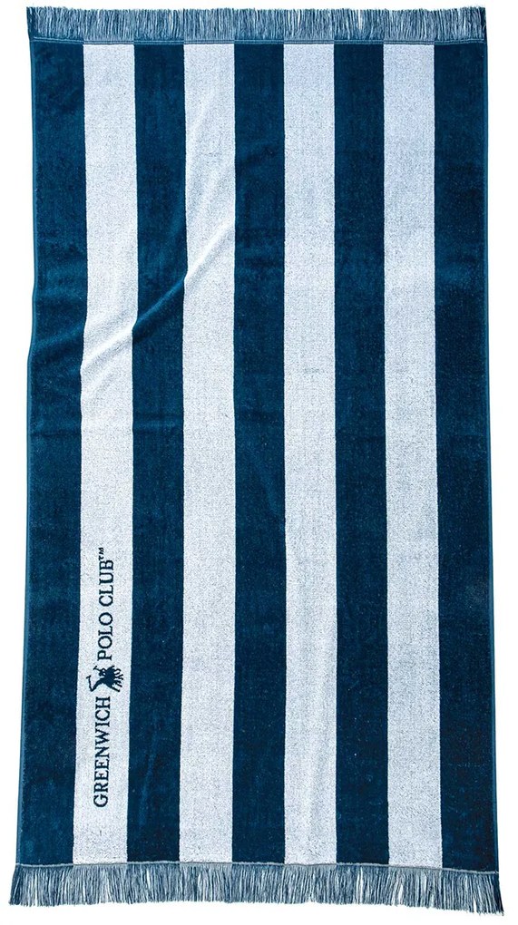 Πετσέτα Θαλάσσης (90x170) Greenwich Polo Club Beach 3725 Blue