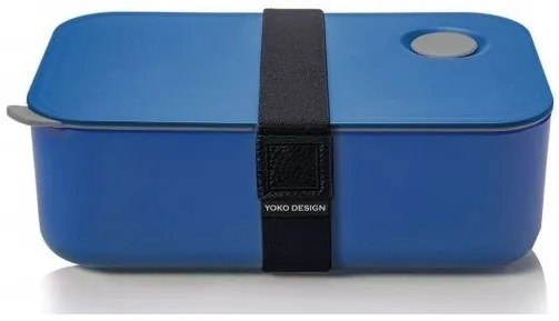 Yoko Design Φαγητοδοχείο Με Χώρισμα 1000ml BPA Free Μπλε YD1387