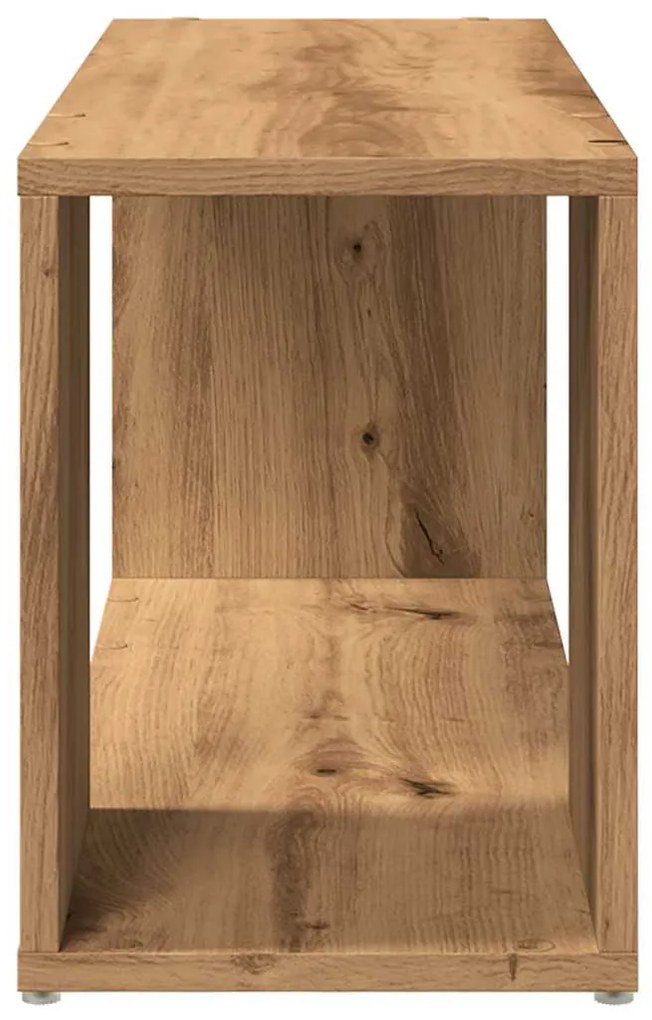 vidaXL Ντουλάπι τηλεόρασης Artisan Oak 80x24x32cm Κατασκευασμένο ξύλο