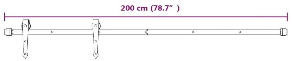 ΣΥΡΟΜΕΝΗ ΜΕΣΟΠΟΡΤΑ ΜΕ ΜΗΧΑΝΙΣΜΟ 70 X 210 ΕΚ. ΜΑΣΙΦ ΞΥΛΟ ΠΕΥΚΟΥ 3203260