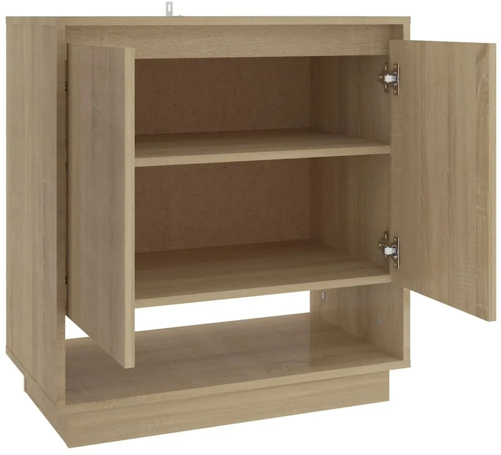 vidaXL Μπουφές Sonoma Δρυς 70x41x75 εκ. από Επεξεργασμένο Ξύλο