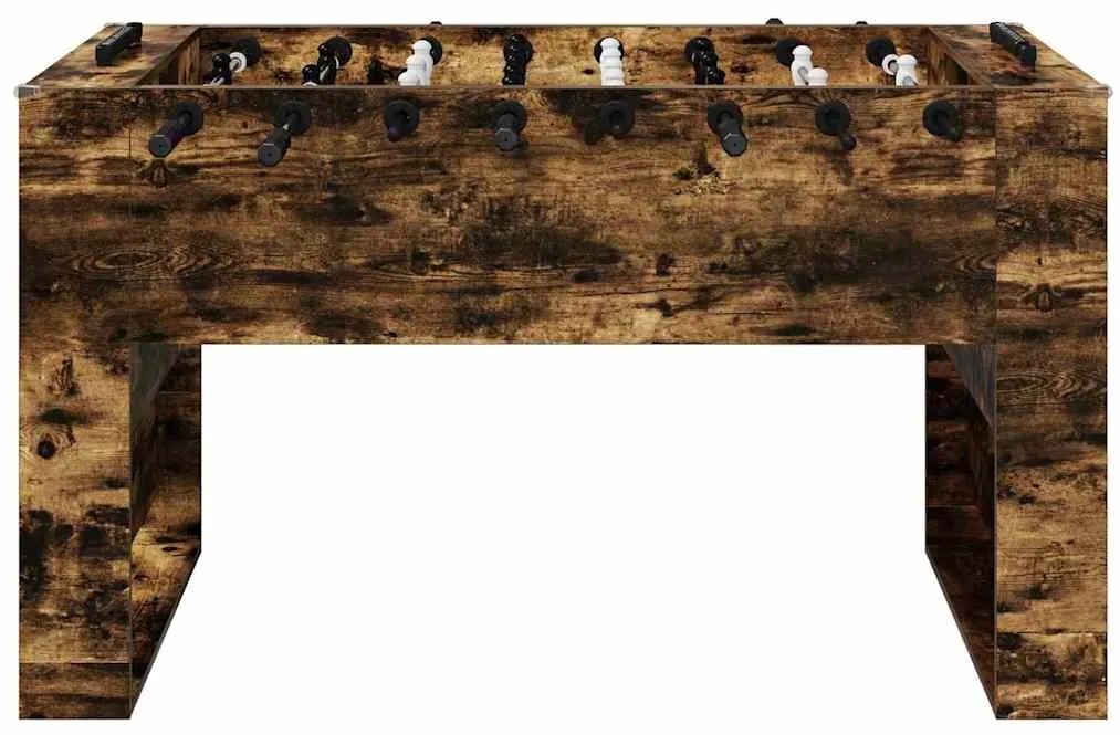 vidaXL Τραπέζι Ποδιού 2 pcs Καπνιστό Δρύς 146,5 x 74 x 85 εκ.