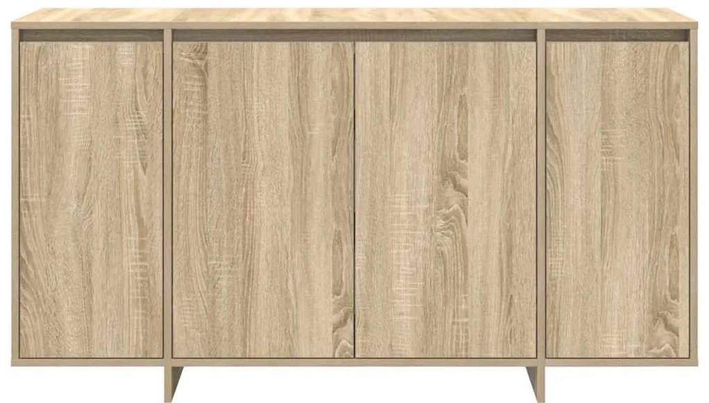 vidaXL Πλαϊνό γραφείο Δρύς Sonoma 135 x 41 x 75 εκ Επεξεργασμένο ξύλο