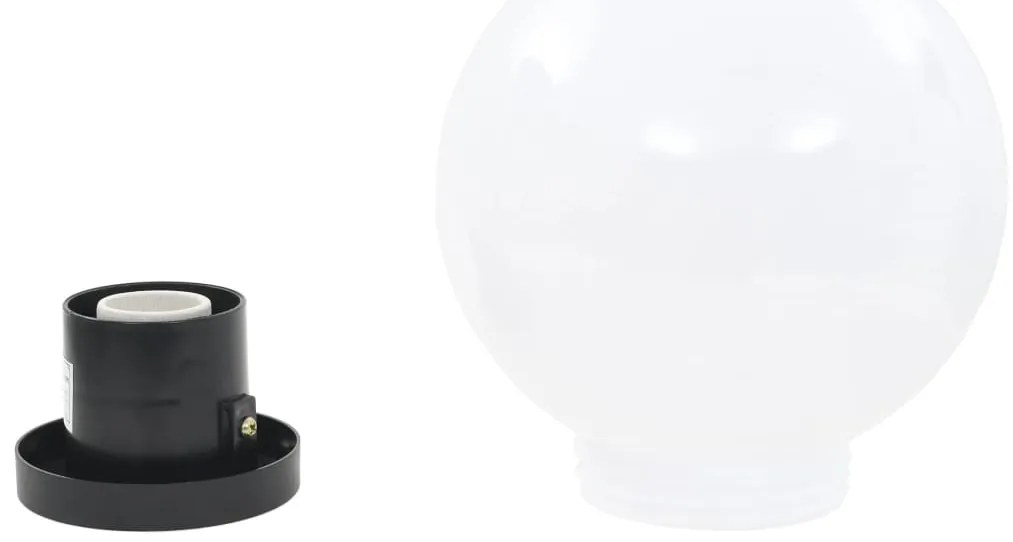 vidaXL Φωτιστικά Μπάλα LED 4 τεμ. Σφαιρικά 20 εκ. Ακρυλικά (PMMA)