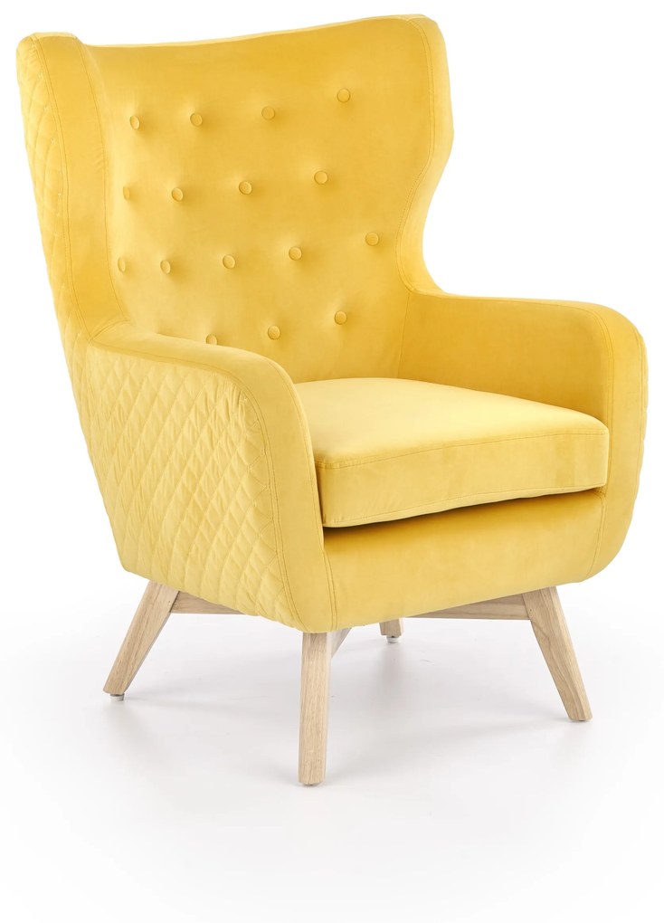 MARVEL l. chair, color: mustard DIOMMI V-CH-MARVEL-FOT-ZOLTY DIOMMI-60-21486