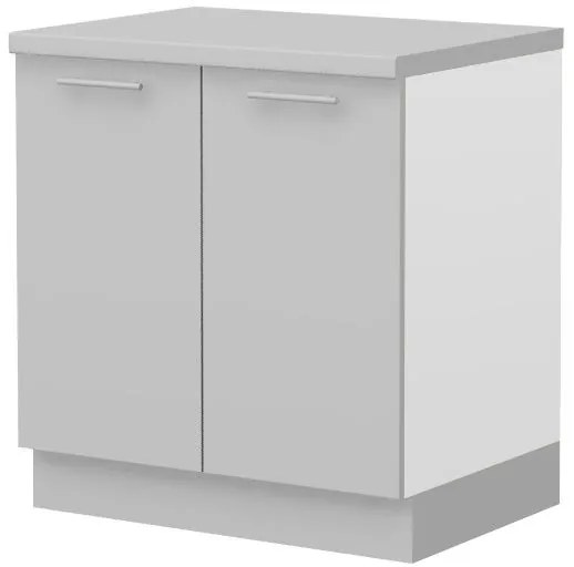 Πλαϊνό πάνελ επιδαπέδιου ντουλαπιού Modena BP-K-Λευκό