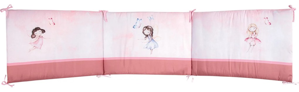 Πάντα Κούνιας Microfiber 45x195εκ. Essential Baby 8849 Ροζ-Dusty Rose Greenwich Polo Club