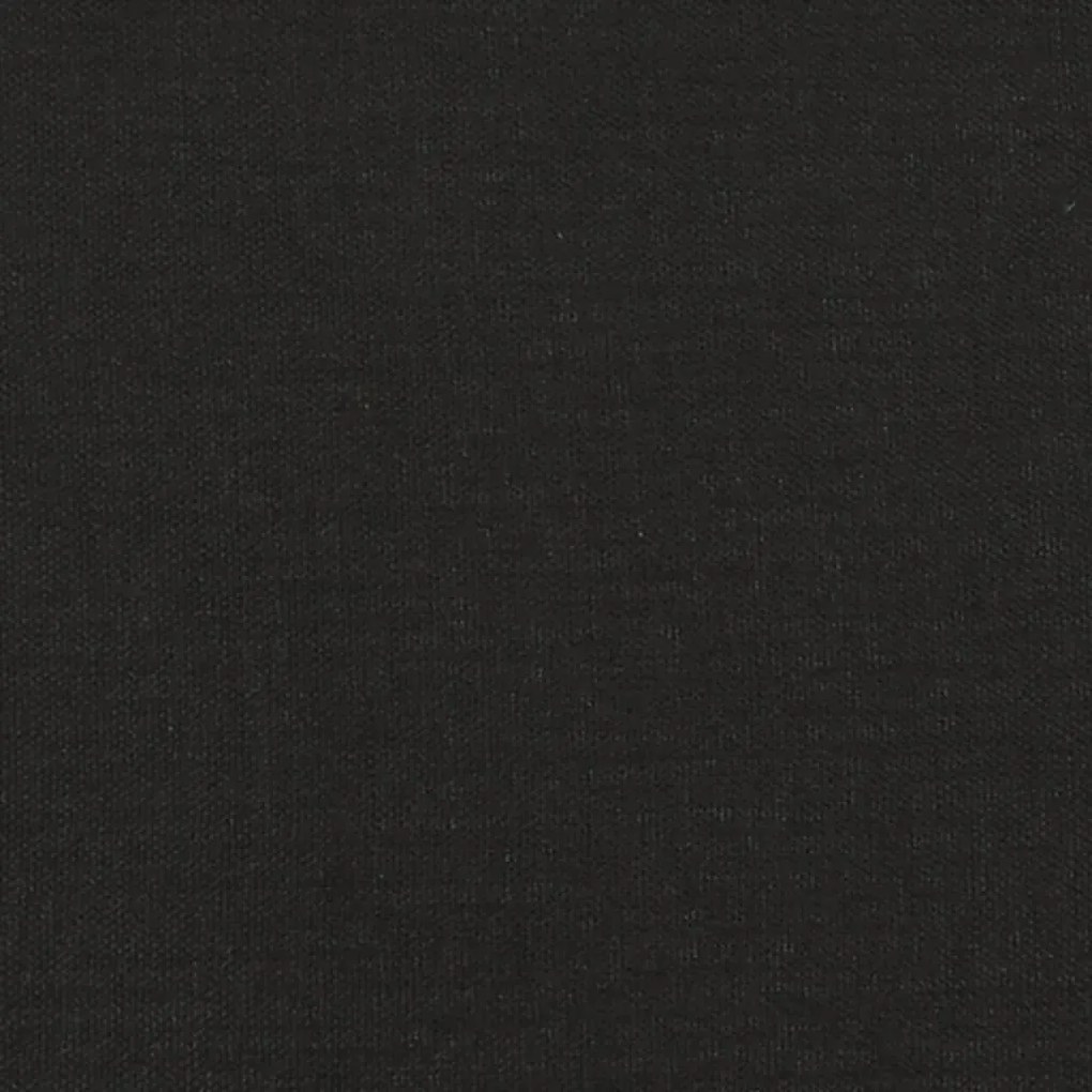 vidaXL Υποπόδιο Μαύρο 60x60x36 εκ. Ύφασμα & Συνθετικό Δέρμα