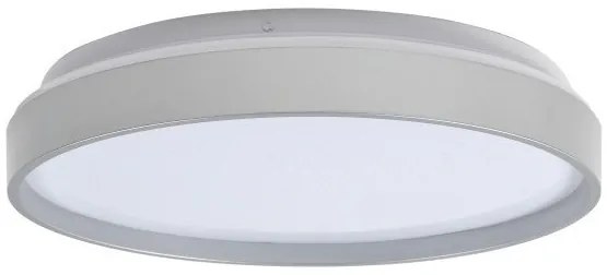 Πλαφονιέρα Φωτιστικό Οροφής LED 18W 3000K Φ32 IP20 Epistar Spotlight-3255-Γκρι 3255