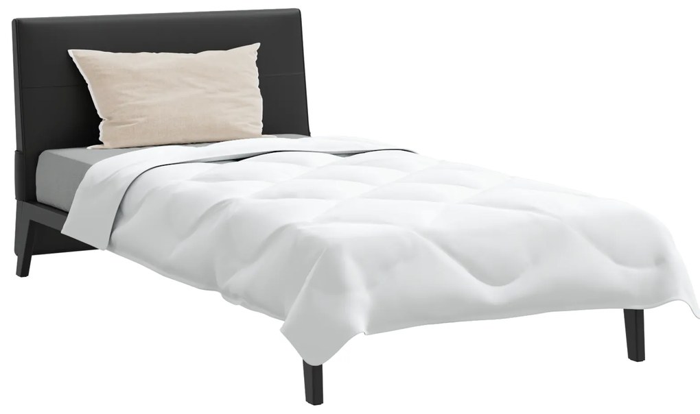 vidaXL Διπλό με Μαξιλάρι Άλλο 2 pcs Λευκό 135 x 200 cm Μικροΐνες