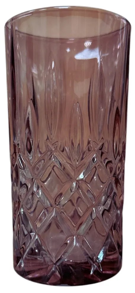 Ποτήρι Νερού Sheffield Violet 380ml - Crystal Bohemia - 6 ΤΜΧ