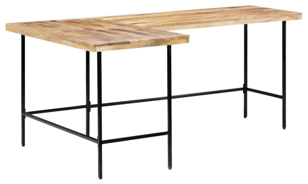 vidaXL Γραφείο 180 x 120 x 76 εκ. από Μασίφ Ξύλο Μάνγκο