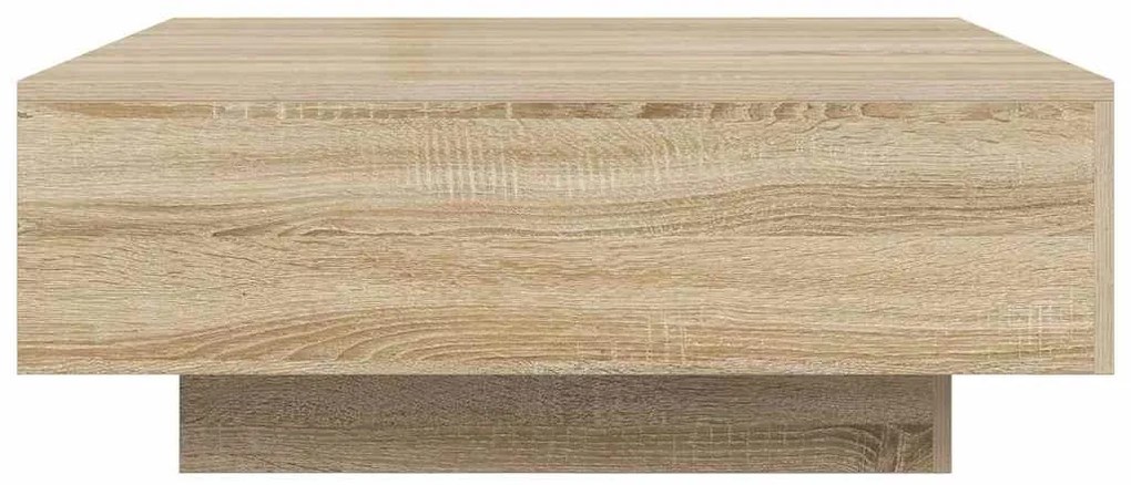 vidaXL Τραπεζάκι Σαλονιού Sonoma Δρυς 80 x 80 x 31 εκ. από Επεξ. Ξύλο