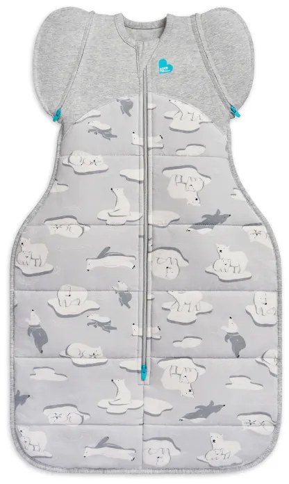 Υπνόσακος LoveToDream Swaddle up Transition bag 3.5tog Grey 6-8.5kg Medium