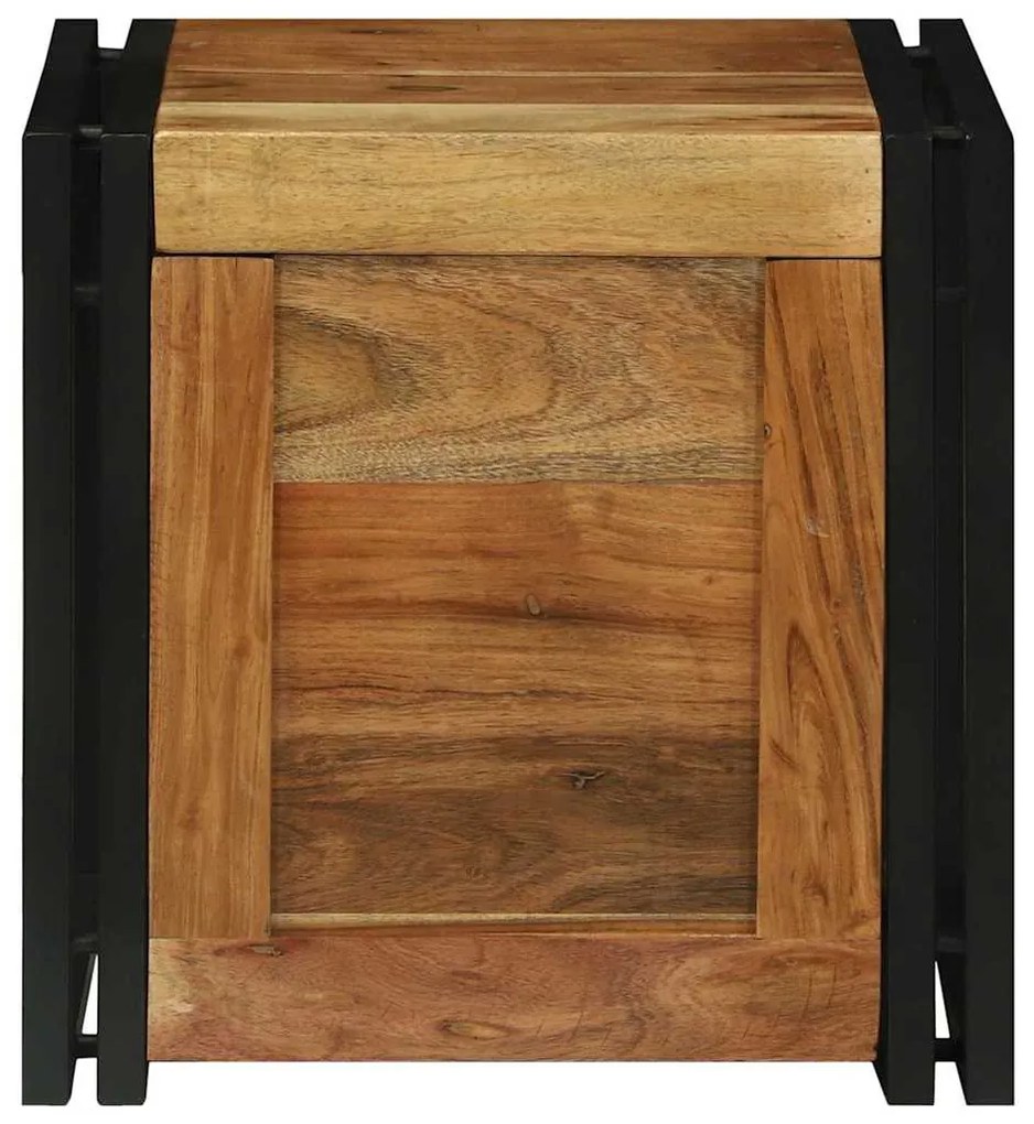 vidaXL Αποθηκευτικές Κάσες 40 x 40 x 40 cm Μασίφ ξύλο ακακίας