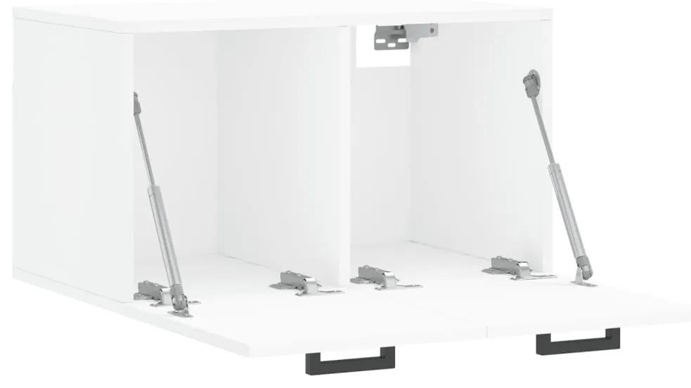 vidaXL Ντουλάπι Τοίχου Λευκό 60 x 36,5 x 35 εκ. από Επεξεργασμένο Ξύλο