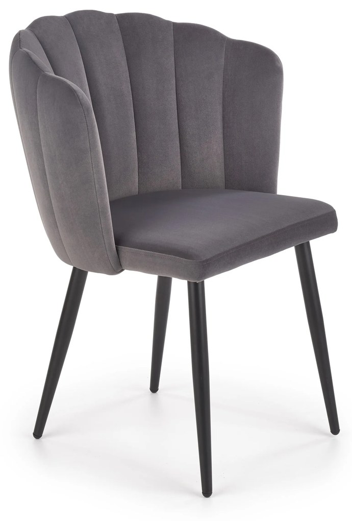 K386 chair, color: grey DIOMMI V-CH-K/386-KR-POPIELATY