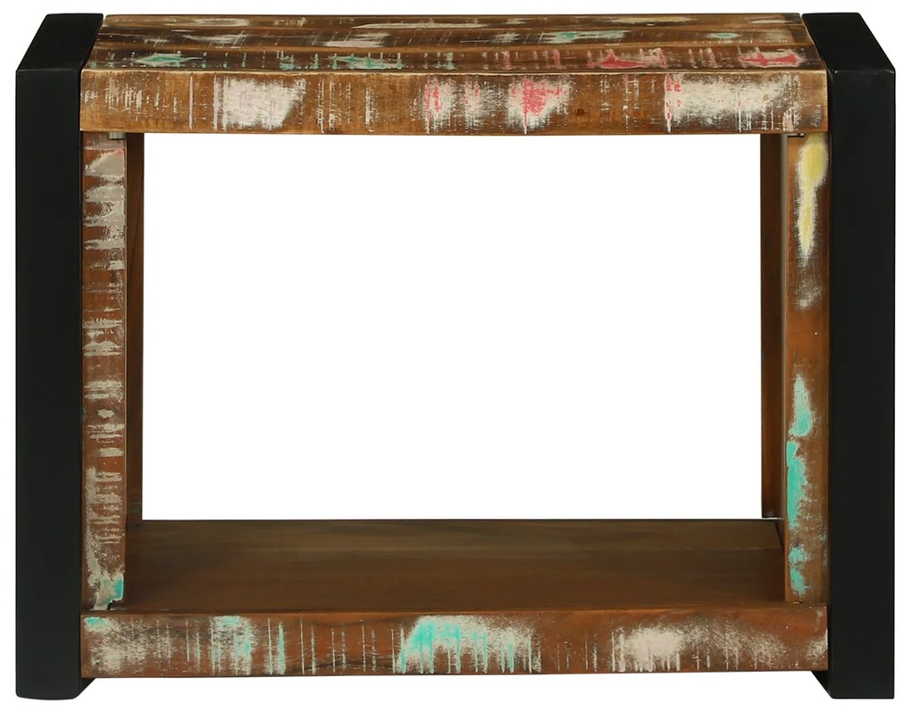 vidaXL Kύβος τοίχου 55x35x40 cm από μασίφ ανακυκλωμένο ξύλο