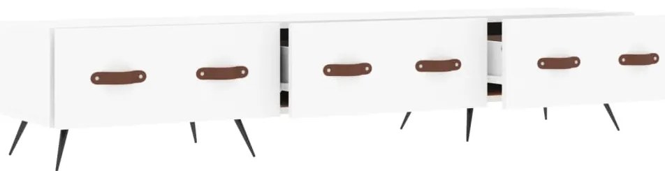 vidaXL Έπιπλο Τηλεόρασης Λευκό 150 x 36 x 30 εκ. Επεξεργασμένο Ξύλο
