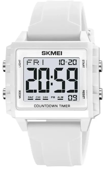 Ψηφιακό ρολόι χειρός - Skmei - 2320 - White-223205_white