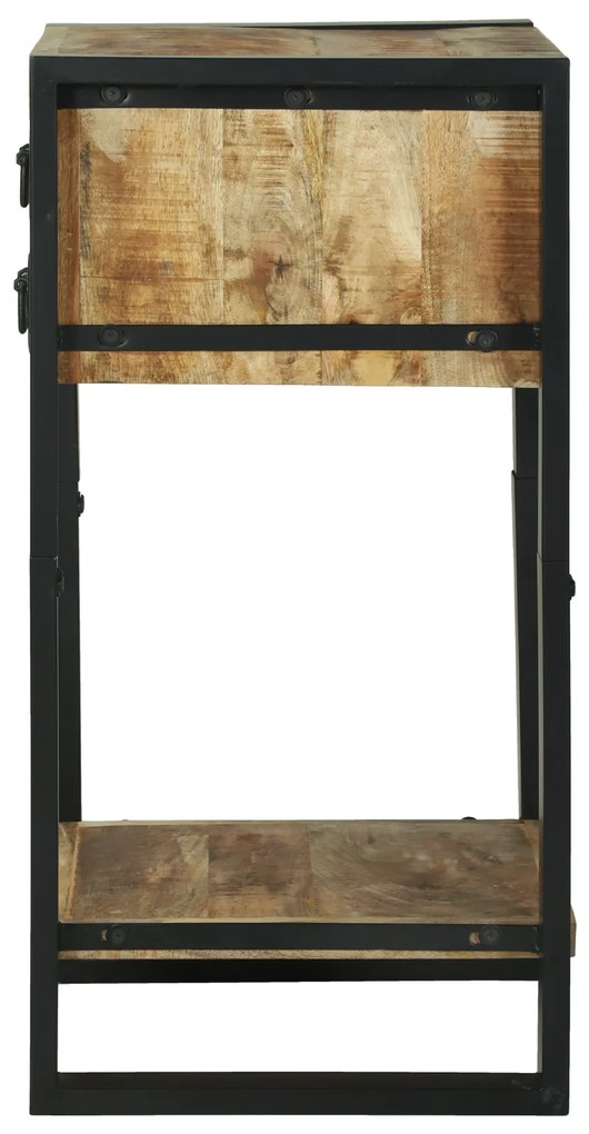 vidaXL Το stand τηλεφώνου 40x40x80 εκ. Στερεό τραχύ ξύλο μάνγκο