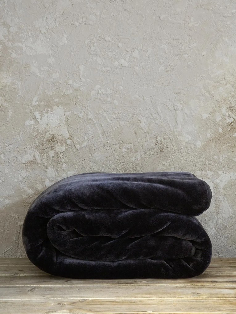 ΥΠΕΡΔΙΠΛΗ ΚΟΥΒΕΡΤΑ 220x240cm NIMA - COPERTA BLACK