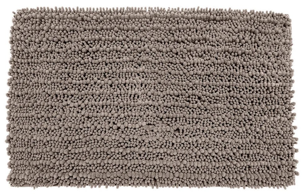 Πατάκι Μπάνιου (50x80) Estia Chenille Premium Καφέ 02-20767