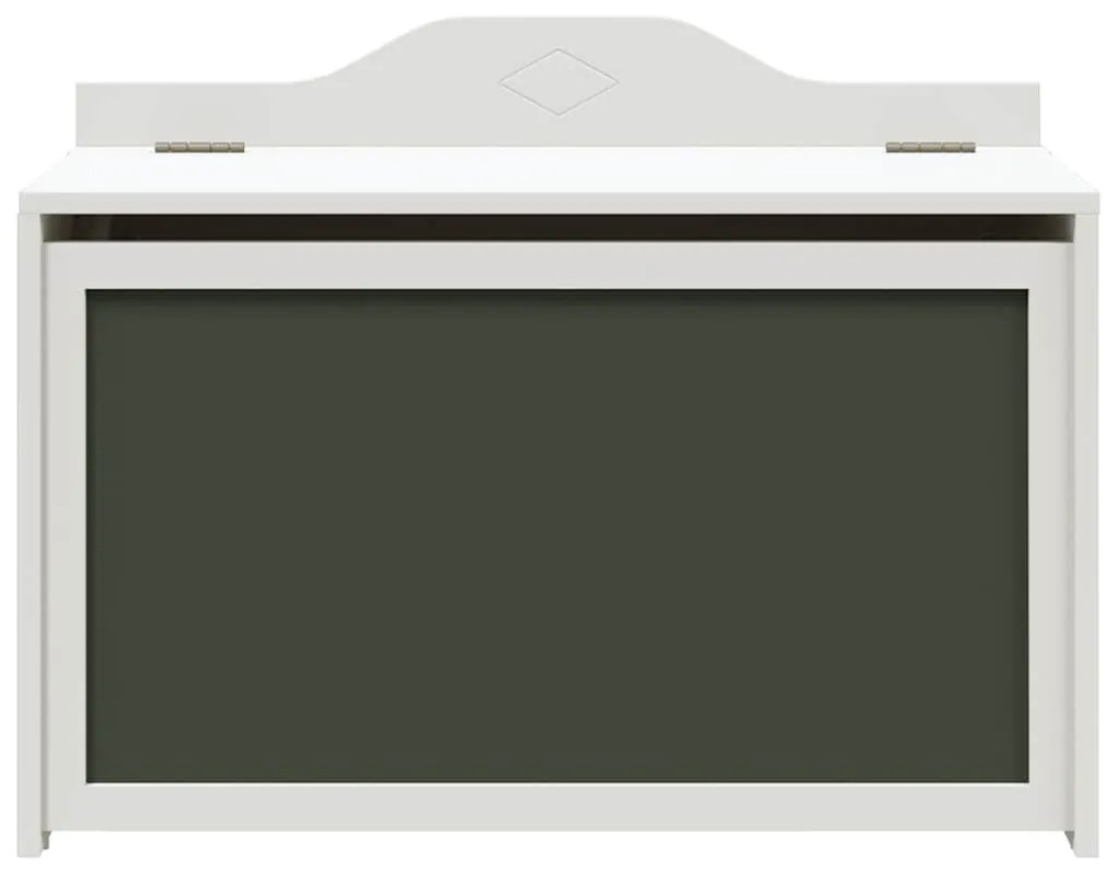 vidaXL Κουτί με Πίνακα Λευκό 73 x 40 x 55 εκ. Επεξεργασμένο ξύλο