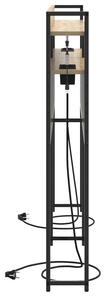 vidaXL Κεφαλάρι Αποθήκης Sonoma Oak 120 cm Επεξεργασμένο ξύλο