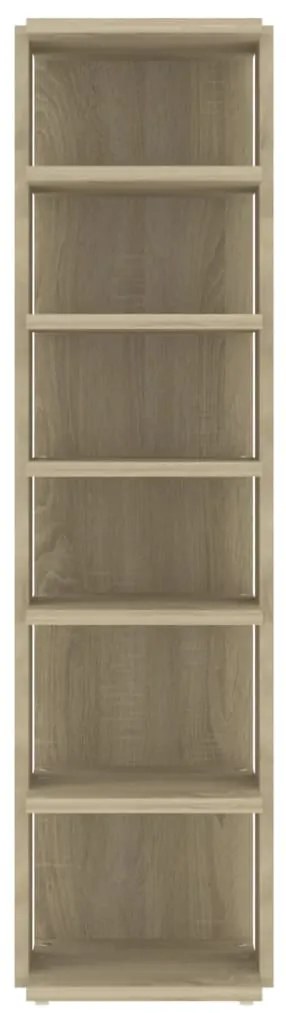 vidaXL Παπουτσοθήκες 2 τεμ. Sonoma Δρυς 27,5x27x102 εκ.