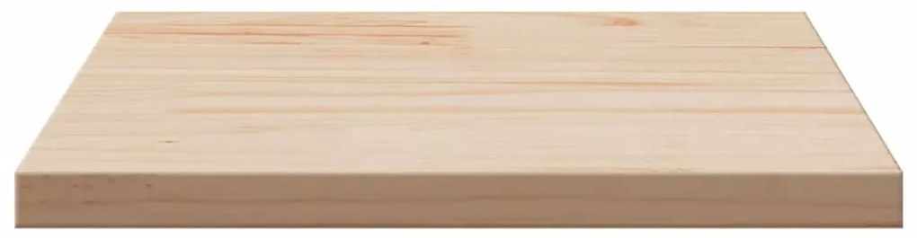 vidaXL Επιφάνεια Τραπεζιού Τετράγωνη 40x40x1,7 εκ. Μασίφ Ξύλο Πεύκου