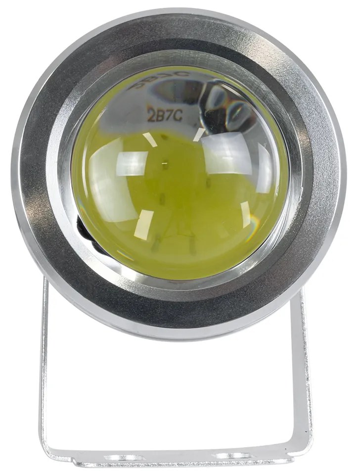 GloboStar® 75590 Προβολάκι Κήπου Δαπέδου COB LED 10W 800lm 35° DC 12V Αδιάβροχο IP67 Ψυχρό Λευκό 6000K Dimmable - 2 Χρόνια Εγγύηση