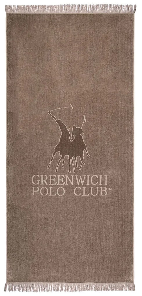 Πετσέτα Θαλάσσης (90x190) Greenwich Polo Club 3625 Grey