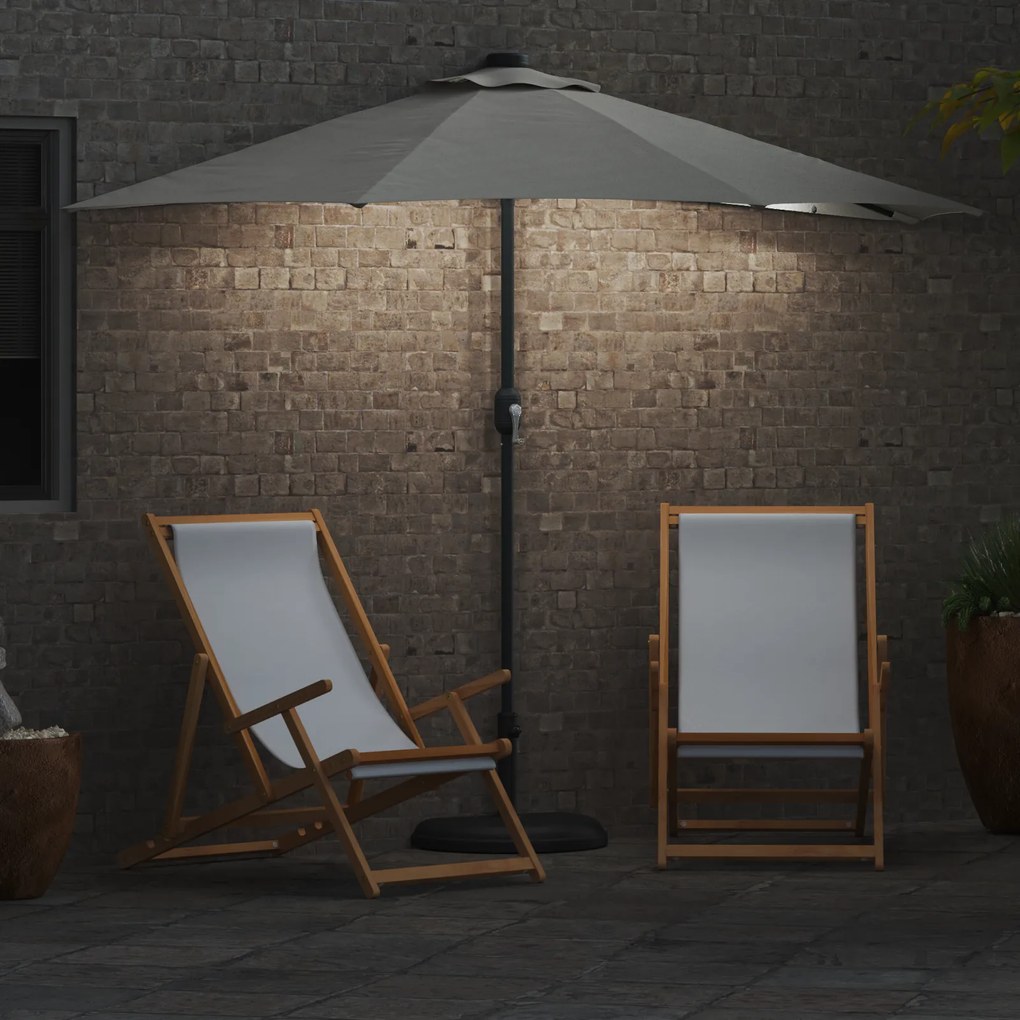 vidaXL Ημιδιαφανής Κήπου Άμμος 294 x 150 x 224 εκ ύφασμα