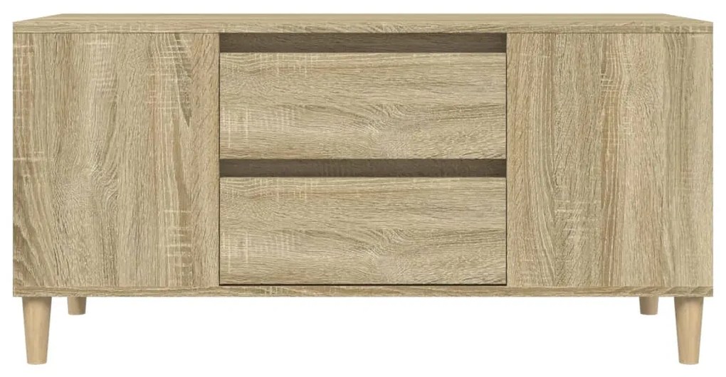 vidaXL Έπιπλο Τηλεόρασης Sonoma Δρυς 102x44,5x50 εκ. Επεξ. Ξύλο