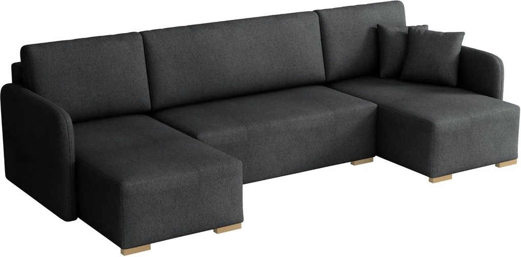 Γωνιακός καναπές Como U-Anthraki