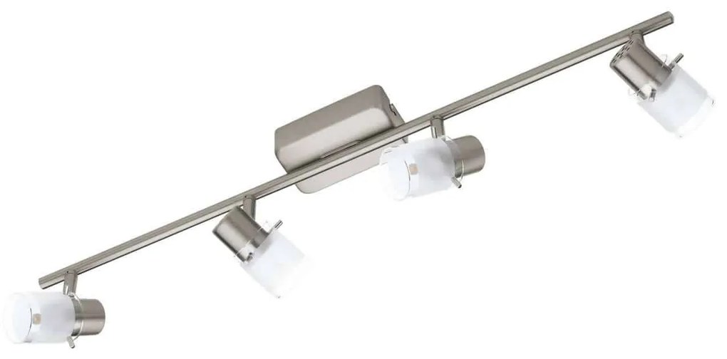 Φωτιστικό Σποτ Led 93704 Orvieto 1 Eglo Metal, Glass