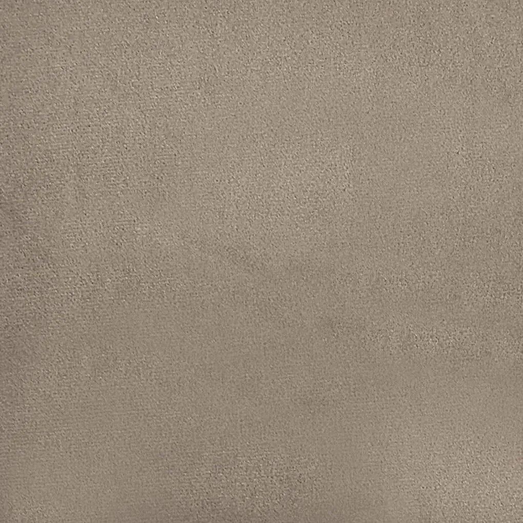 Υποπόδιο Taupe 60 x 50 x 41 εκ. από Ύφασμα Μικροϊνών 349341