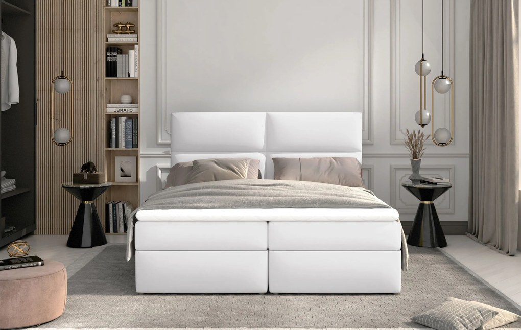 Επενδυμένο κρεβάτι Alert-140 x 200-Sapio milo