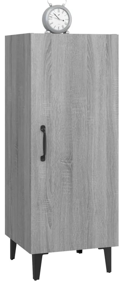 vidaXL Ντουλάπι Γκρι Sonoma 34,5x34x90 εκ. από Επεξεργασμένο Ξύλο
