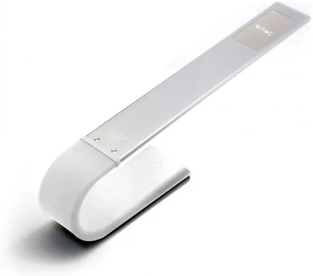 Επιτραπέζιο φωτιστικό γραφείου LED 6.5W Λευκό Εύκαμπτο Επαναφορτιζόμενο dimmable με εναλλαγή απόχρωσης φωτισμού 8520 VTAC-8520-Λ 8520