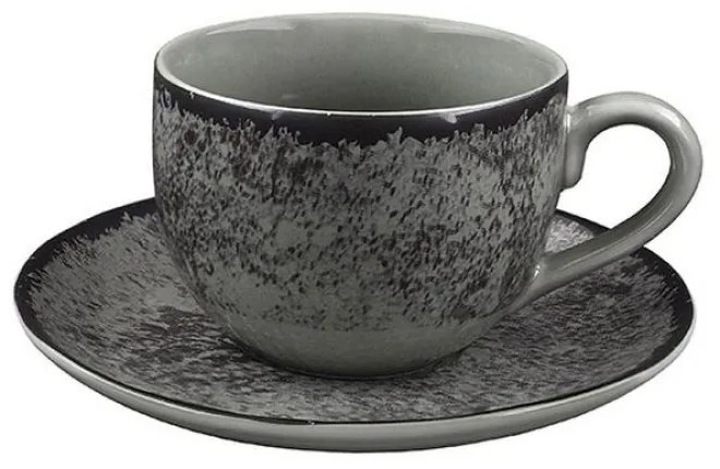 Φλυτζάνια Espresso 90ml (Σετ 6τμχ) Oriana Ferelli Grey 18274-36