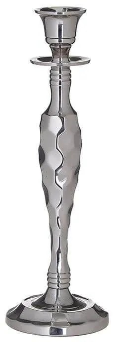 Κηροπήγιο 3-70-844-0011 Silver Δ9Χ28 Inart Aluminium