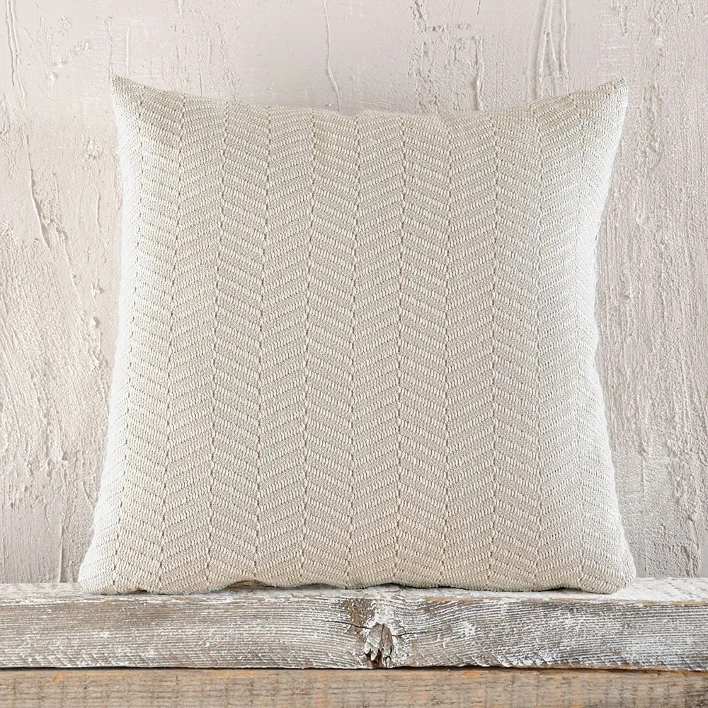 Μαξιλαροθήκη Διακοσμητική Ewan Beige Ρυθμός 40Χ40 Cotton-Polyester