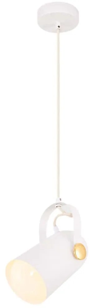Φωτιστικό Οροφής 414LRC1555 Φ10x120cm 1xE27 40W White Opviq