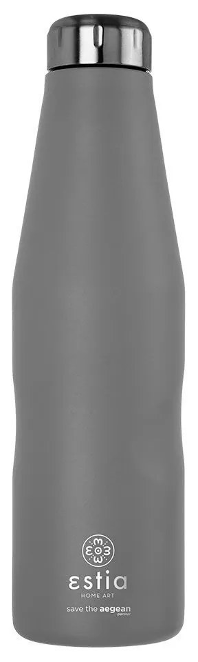 Θερμός 750ml Travel flask Save the Aegean - Grey ESTIA 01-9823