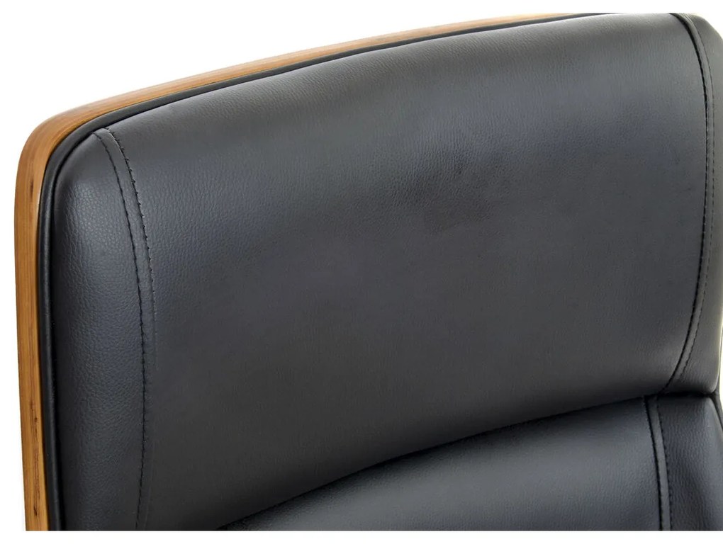 Καρέκλα Γραφείου DKD Home Decor Καφέ Μαύρο