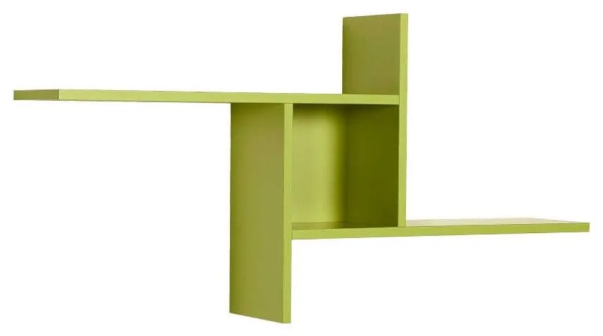 Ράφι Τοίχου Rafaelo Πράσινο 100x18x50cm
